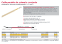 Cable calef. 30 W/m a 120 V, aislamiento silicona- AKO 