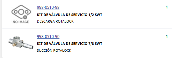 Valvulas Rotalock