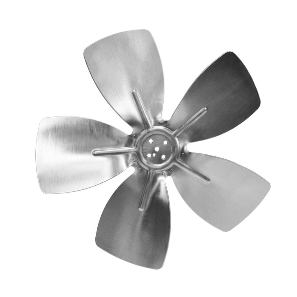 Aspa Aluminio 10" 5 Hojas con buje 