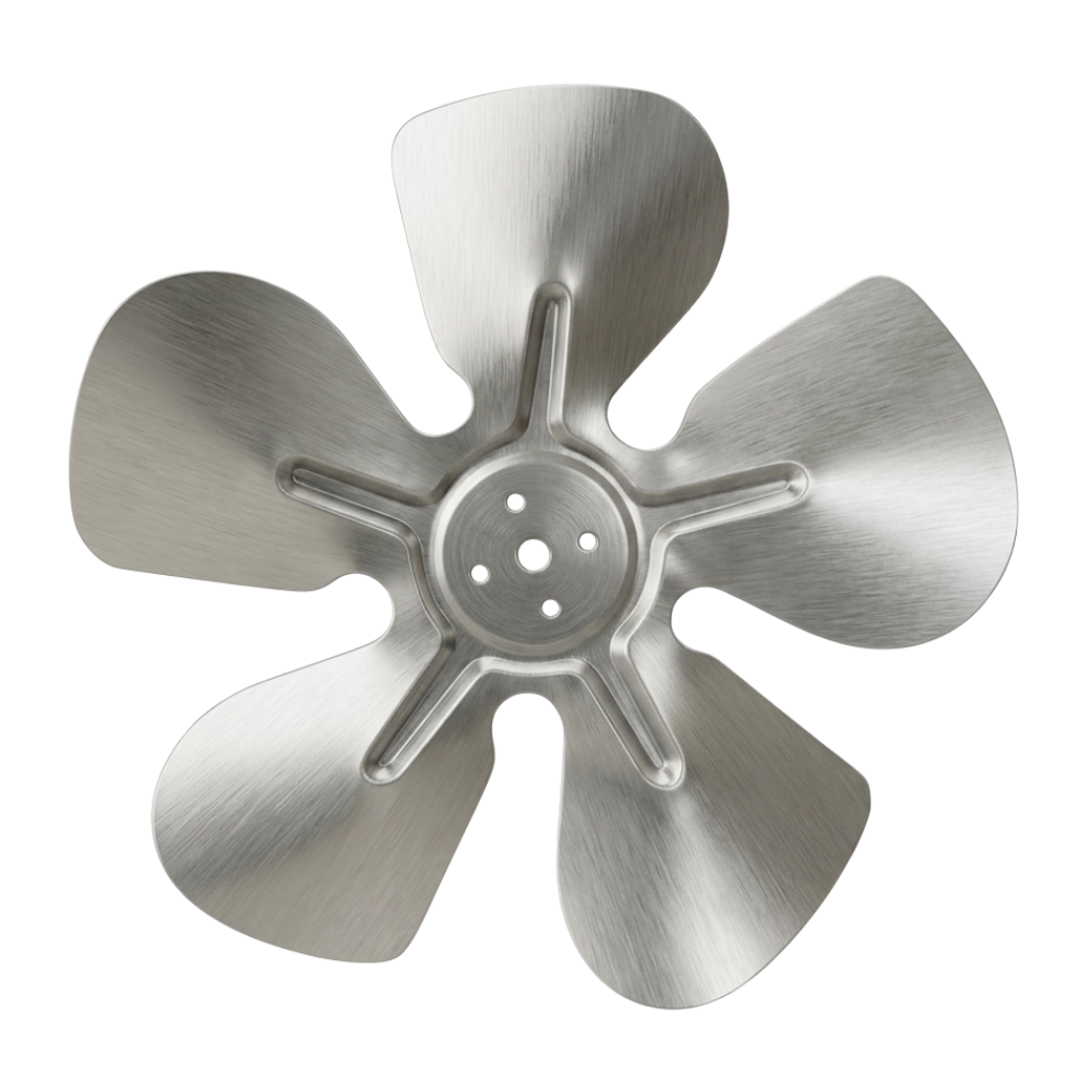 Aspa de aluminio 9" 5 hojas sin buje 