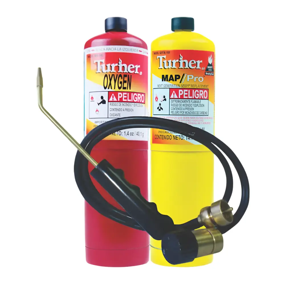 [HERBOQBAR-TU2525] BARRETO KIT TURNER SOPLETE OXICORTE (OX2500)(OX3000)