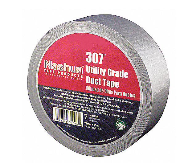 Cinta para ducto gris ( 815152109 ) 19Mm X 2 X 55 Mts