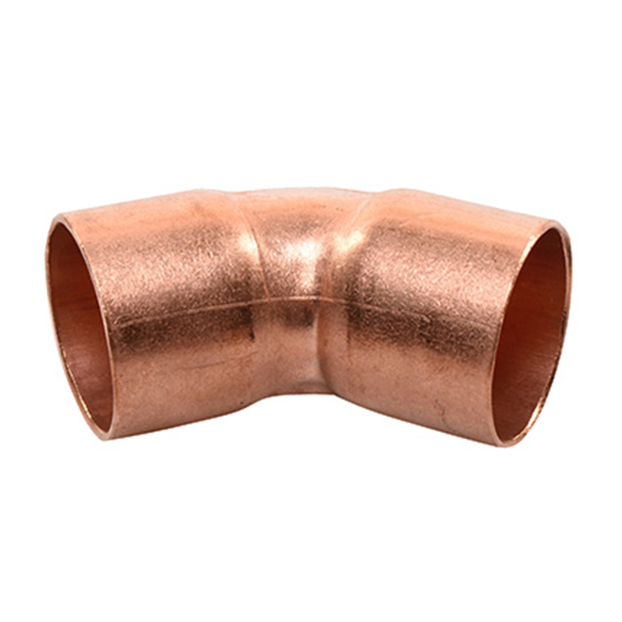 Codo de cobre 1 1/8 x 45 ø