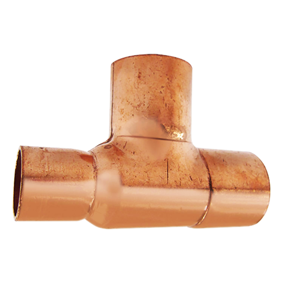 Tee de cobre 1 1/8