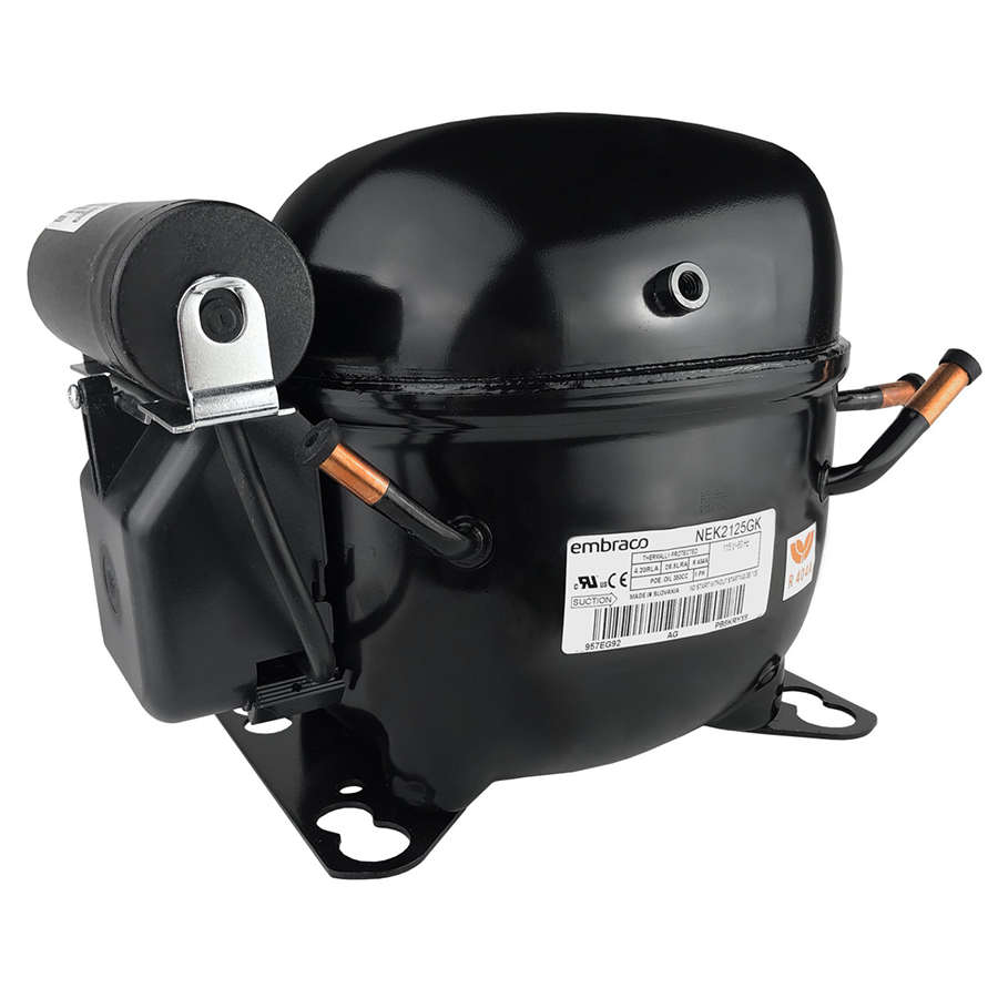 [COMEMBNEK2125GKA] Compresor para R404A de 1/3 HP 115v - EMBRACO