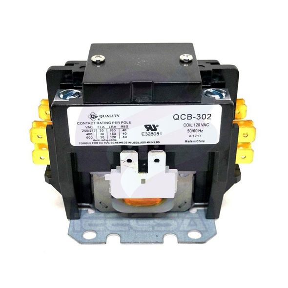 Contactor de 40 amp con 2 polos 208/240v- Copeland