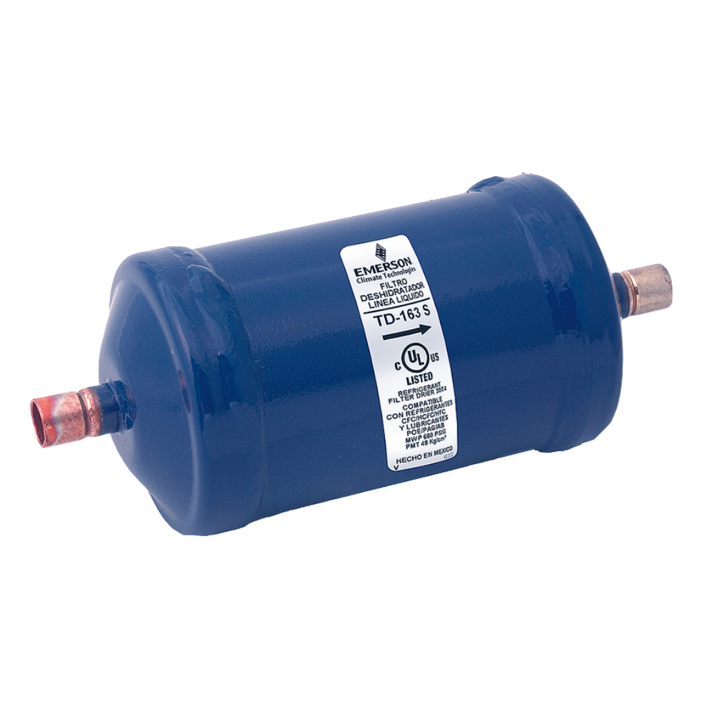 [FILEMETD163S] Filtro Deshidratador TD163S sellado 3/8 soldar- Copeland 