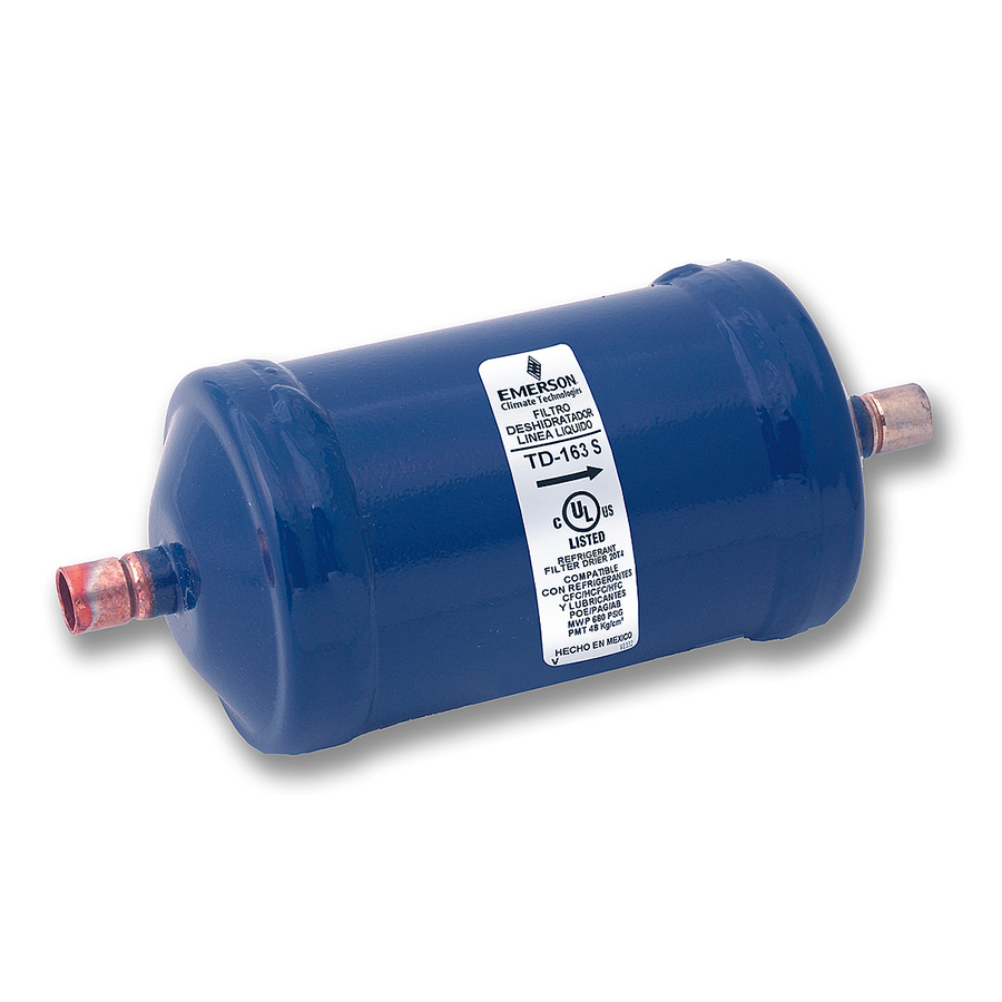 Filtro Deshidratador TD163S sellado 3/8 soldar- Copeland 