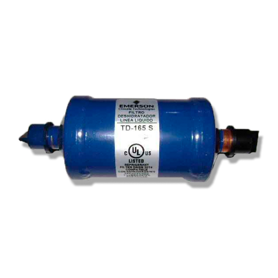 Filtro Deshidratador TD165S sellado 5/8 soldar- Copeland 