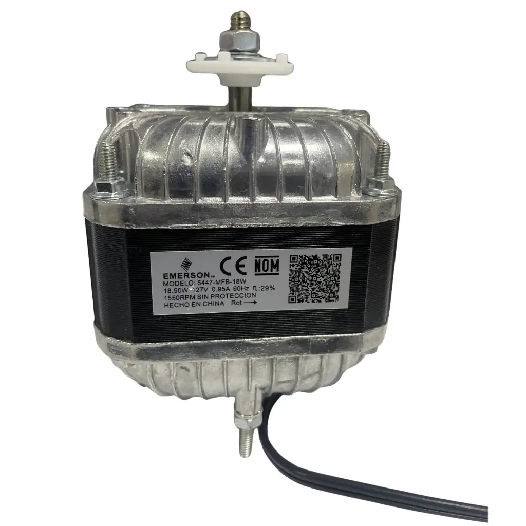 Motor de 1/40 HP con Balero 18W 127 V  CCWSE- COPELAND 