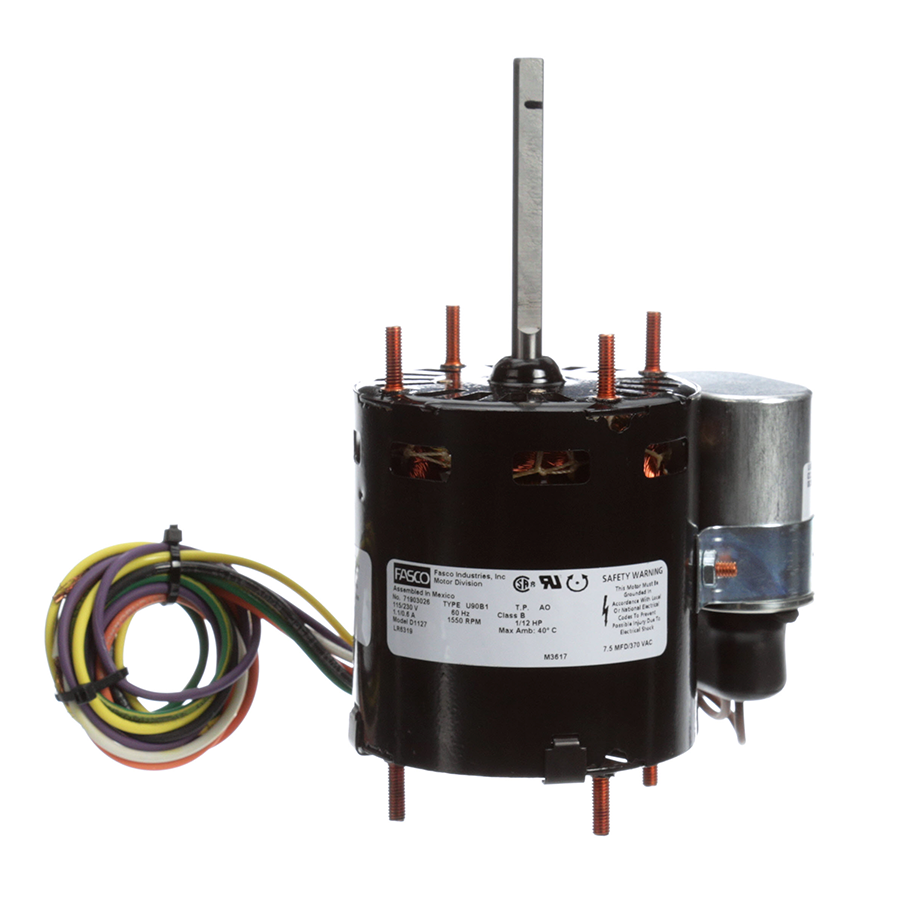 Motor 1/12 a de 1/20 HP con 1550 RPM 115/230v - FASCO