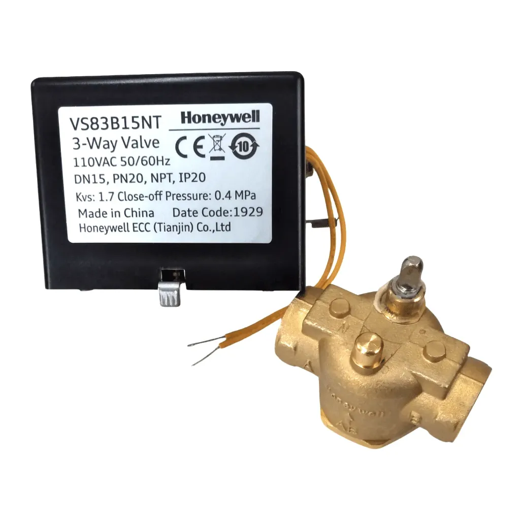 HONEYWELL VALVULA DE 2 VIAS 3/4" CON ACTUADOR