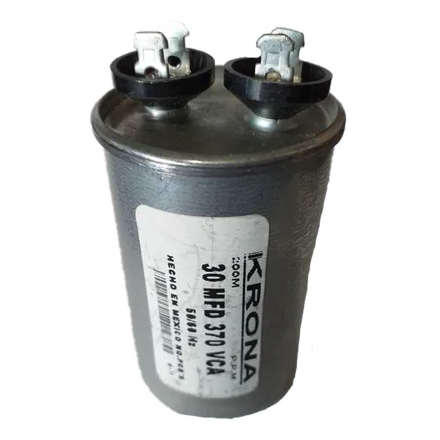 Capacitor De Trabajo 25 Mfd 370 V - KRONA 