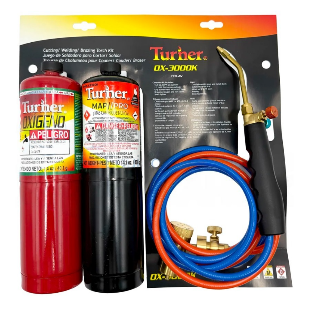 BARRETO KIT TURNER SOPLETE OXICORTE (OX-3000K)