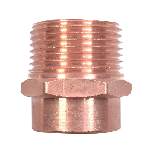 [COBCON158] Conector de cobre con cuerda exterior de 1 5/8 