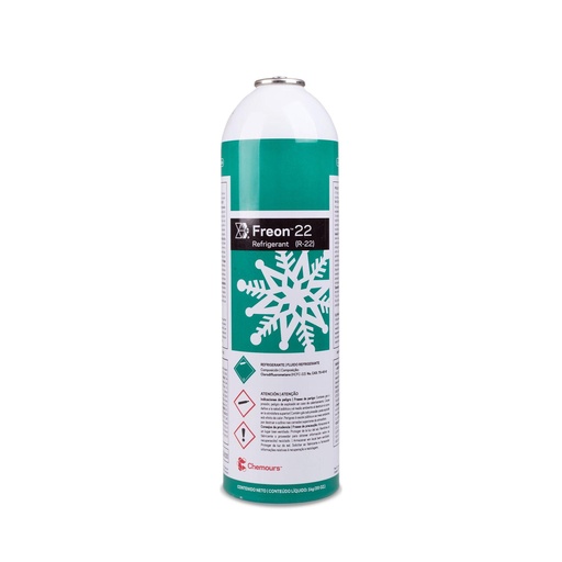 [RFRDUPR221] Lata de Refrigerante R22 de 1 kg - FREON