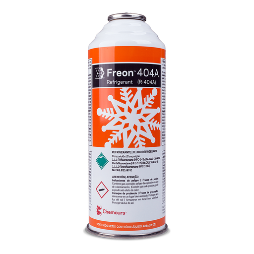 [RFRDUP404A425] Lata de Refrigerante 404A de 425 gr - FREON