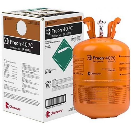 [RFRDUPR407C1134] Boya de Refrigerante 407C de 11.35 kg - FREON