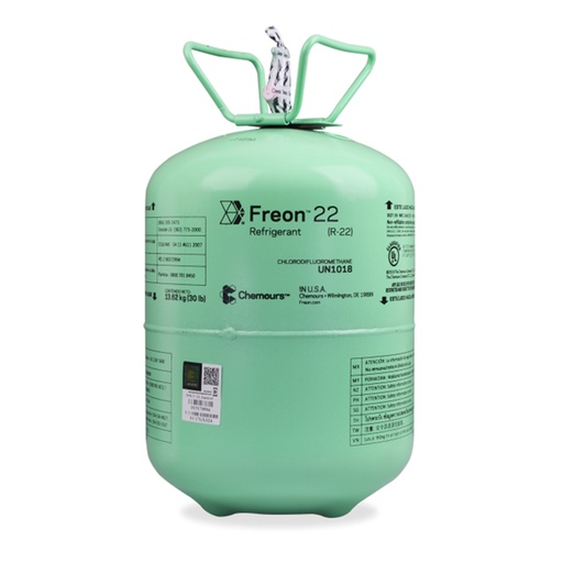 [RFRDUPR22136] Boya de Refrigerante R22 de 13.61 kg - FREON