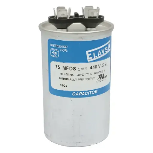 [CAPKRO75 370] Capacitor de trabajo 75 MFD 370V - ELAVSA