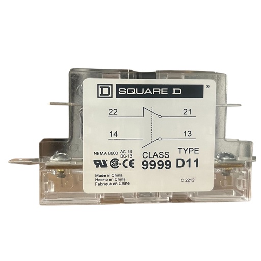 [CTRSQUD11] Auxiliar para contactor Serie B - SQUARE D