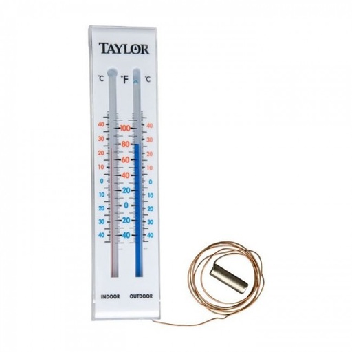 [HERTERTAY-5327] Termómetro doble Columna para interior/exterior - TAYLOR